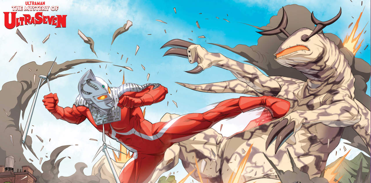 MARVEL COMICS PREVIEWS SPECTACULAR ART FROM THE MYSTERY OF ULTRASEVEN