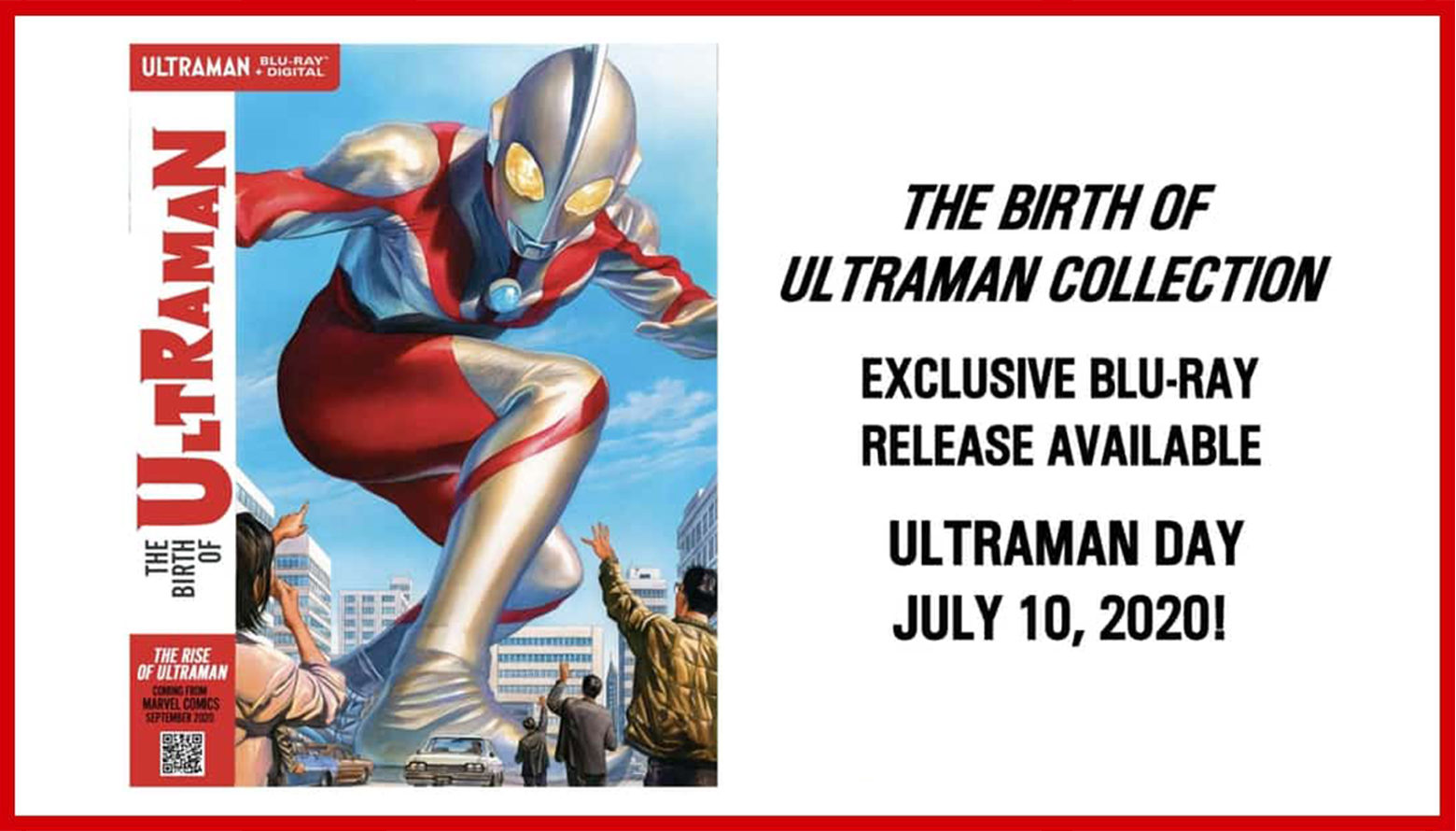 THE BIRTH OF ULTRAMAN COLLECTION EXCLUSIVE BLU-RAY RELEASE  FOR ULTRAMAN DAY JULY 10, 2020!