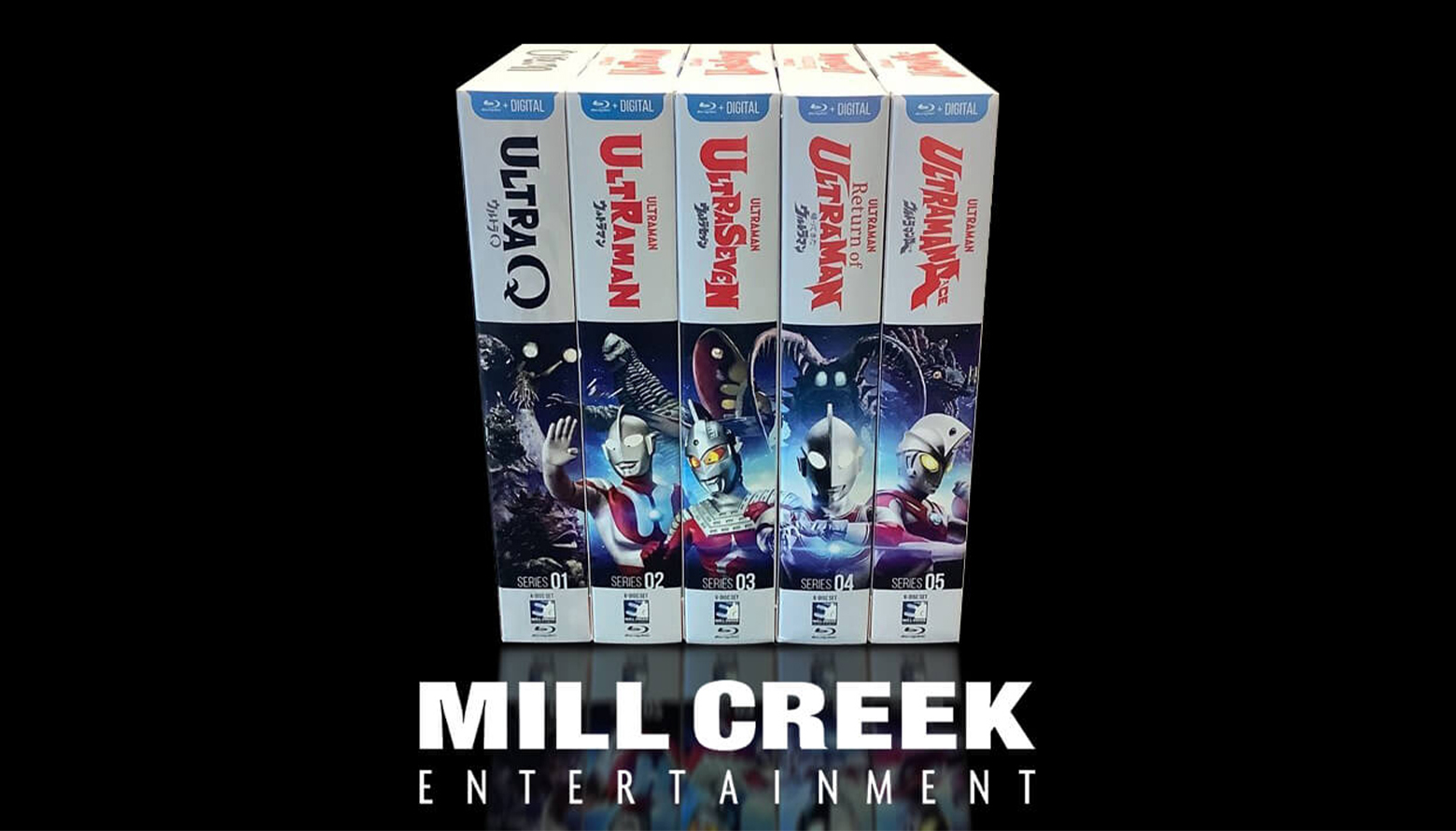 ULTRA EYE SPARK!  MILL CREEK BRINGS  ULTRASEVEN  THE COMPLETE SERIES TO NORTH AMERICA