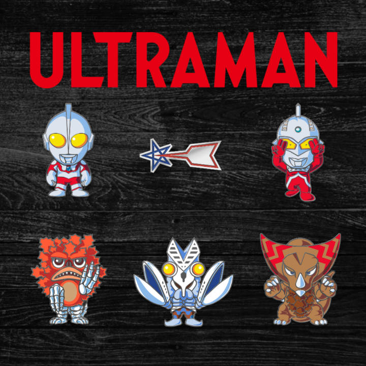WHAT’S YOUR PASSION LAUNCHES NEW ULTRAMAN PIN COLLECTION AT SDCC