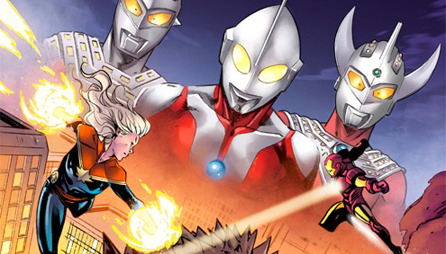 MARVEL SUPER HEROES WILL CROSSOVER WITH ULTRAMAN FOR THE FIRST TIME IN UPCOMING COMIC BOOK MINISERIES