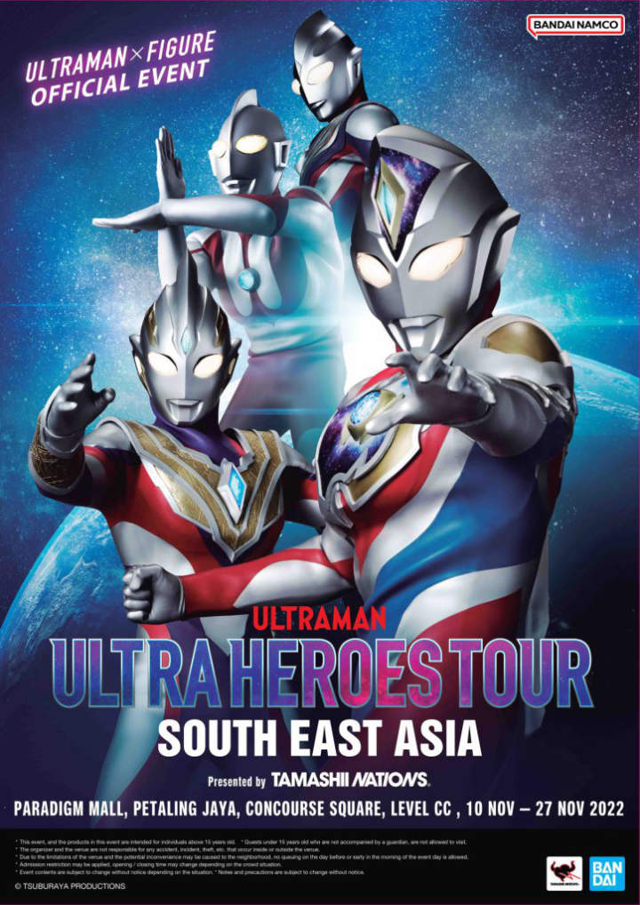 ULTRA HEROES COME TO MALAYSIA! ULTRA HEROES TOUR SOUTHEAST ASIA