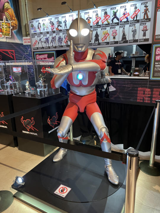 Ultraman Appears at the Tamashii Nations World Tour in New York City